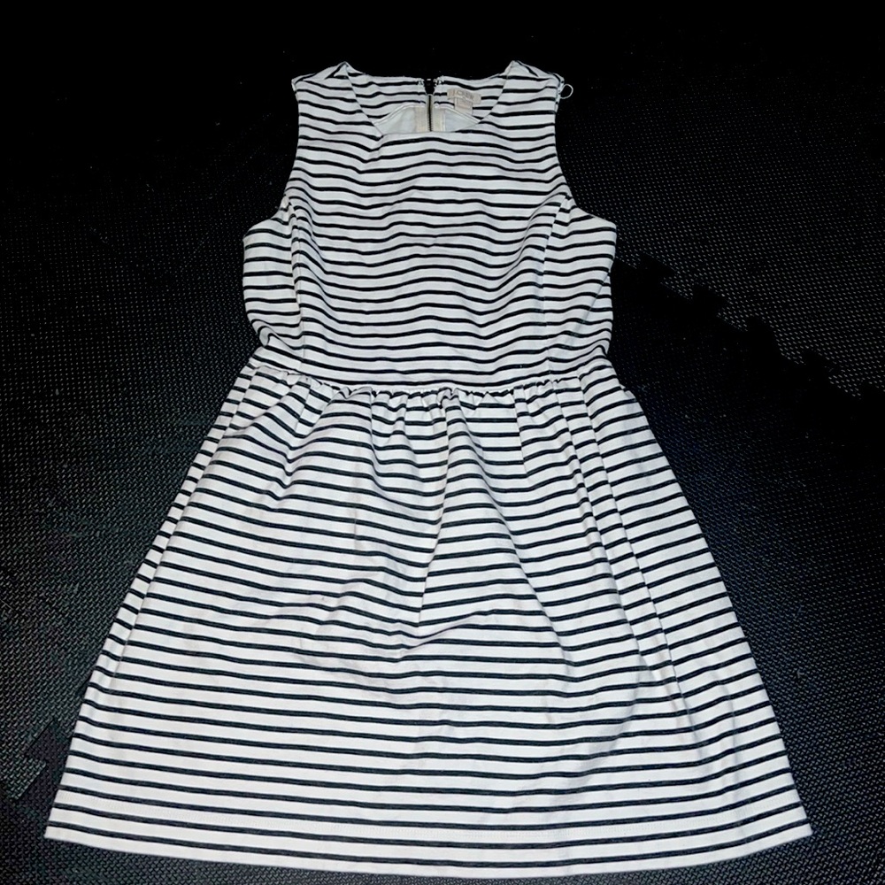 J. crew factory striped dress